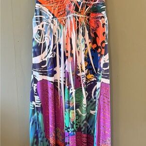 AGB Cream and Black Dress Label Detail